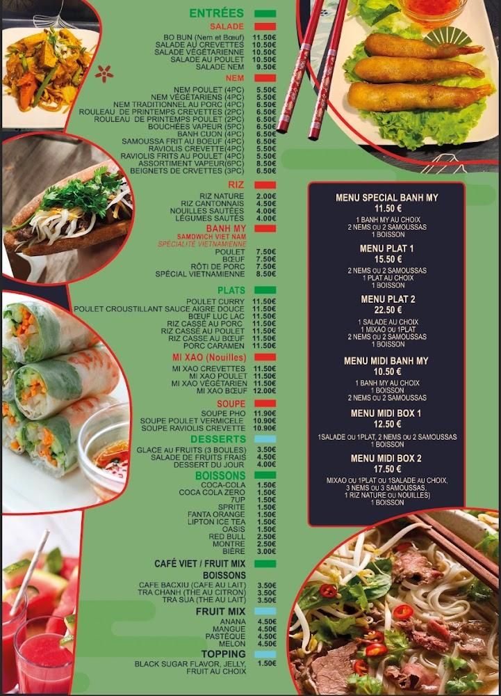 Rue de Vietnam - Menu Image 1